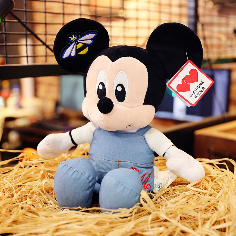 lovely cowboy Wedding dress Mickey Mouse Plush Toys Press machine lovers Doll Ragdoll Children's Day girl giftin the Toy/Childs/Puzzle/Building block/Model , Plush Fabric Toys  category - from Buy2taobao.com to provide professional Taobao agent buy service