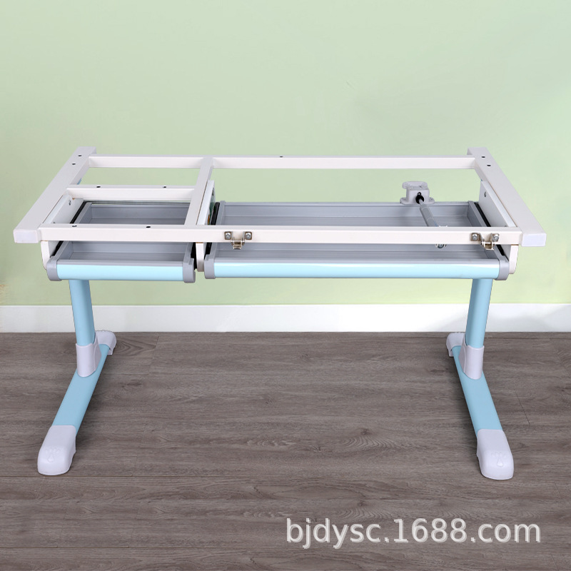 厂家供应儿童学习升降桌框架小户型学习桌配件手摇升降写字桌五金