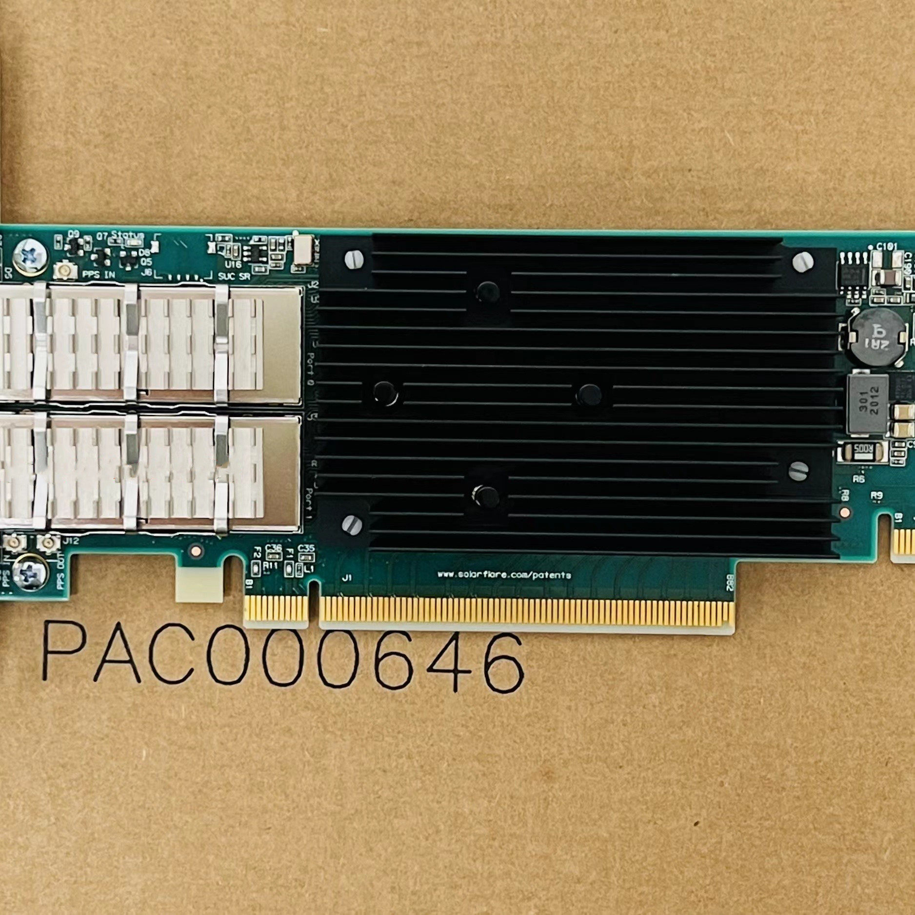 solarflare xtremescale x2542plus 双口100gb 低延迟金融网卡