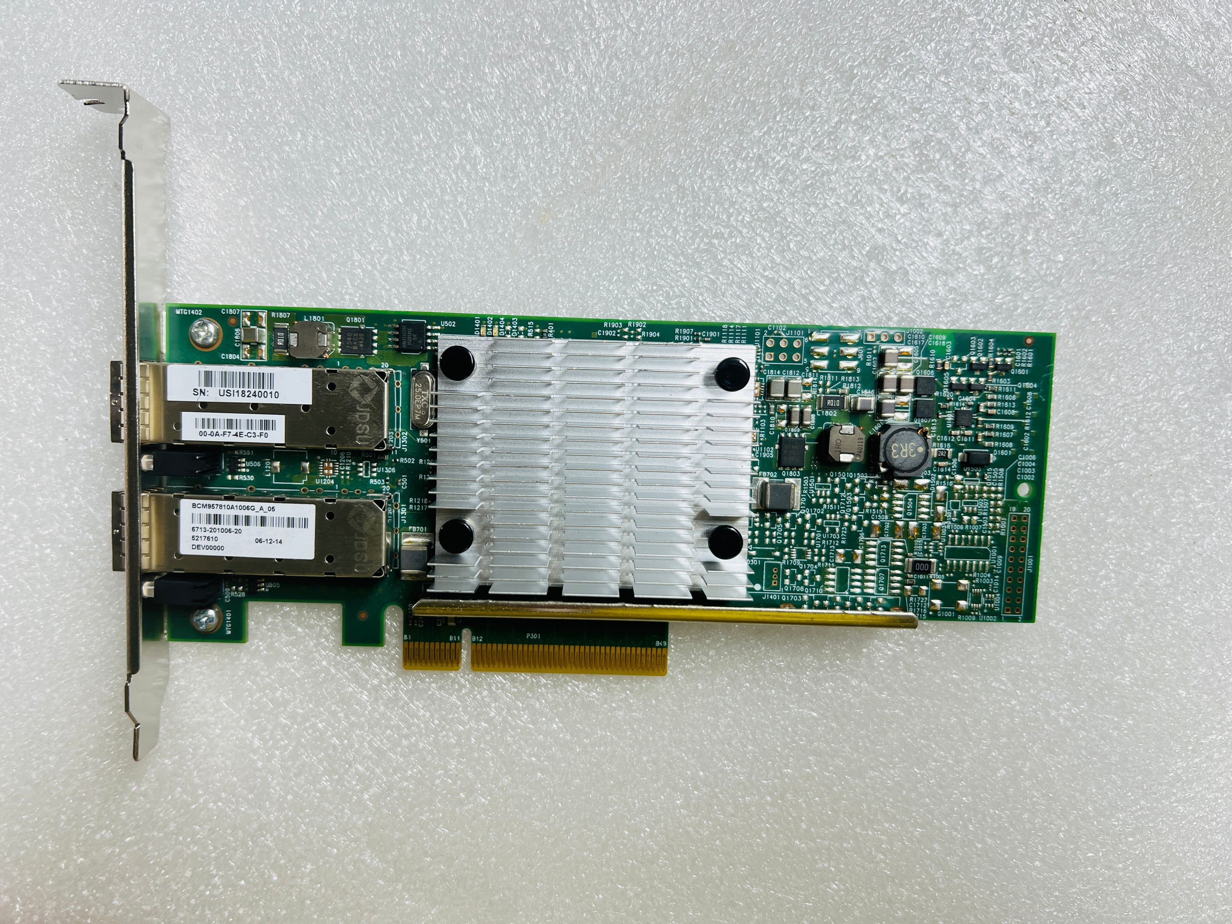博通broadcom bcm 57810s 10g双口万兆光纤网卡 bcm957810a1006g