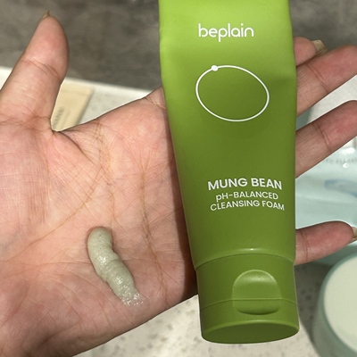 绿豆洗面奶温和弱酸性洁面泡沫
