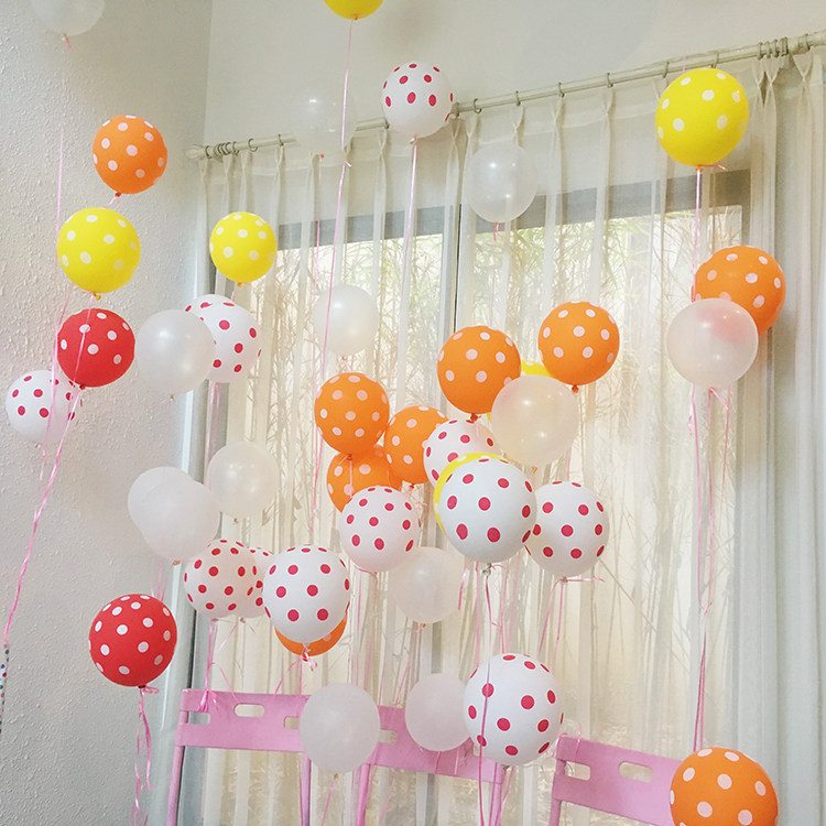 12 colour balloon scene Dot Wave Cartoon Balloons children explosion-proof Toys decorate latex balloonin the Festive supplies/Gift , Balloon/Floating air ball , Balloon  category - from Buy2taobao.com to provide professional Taobao agent buy service