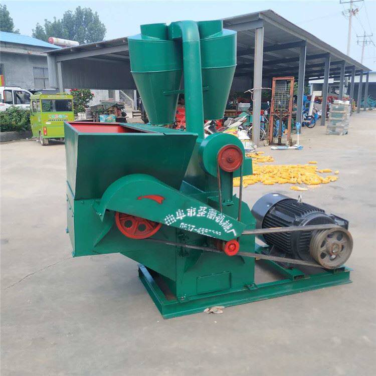 带风机草粉机农场养殖饲料粉碎机新疆豆粕谷物粉碎机