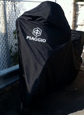 适用比亚乔埋地雷medley150X10X7FLY台风125流鼻涕liberty车衣罩