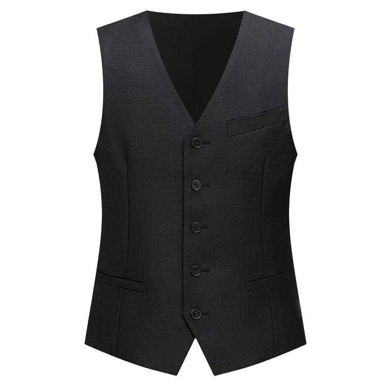 本派英伦复古V领羊毛西装马甲