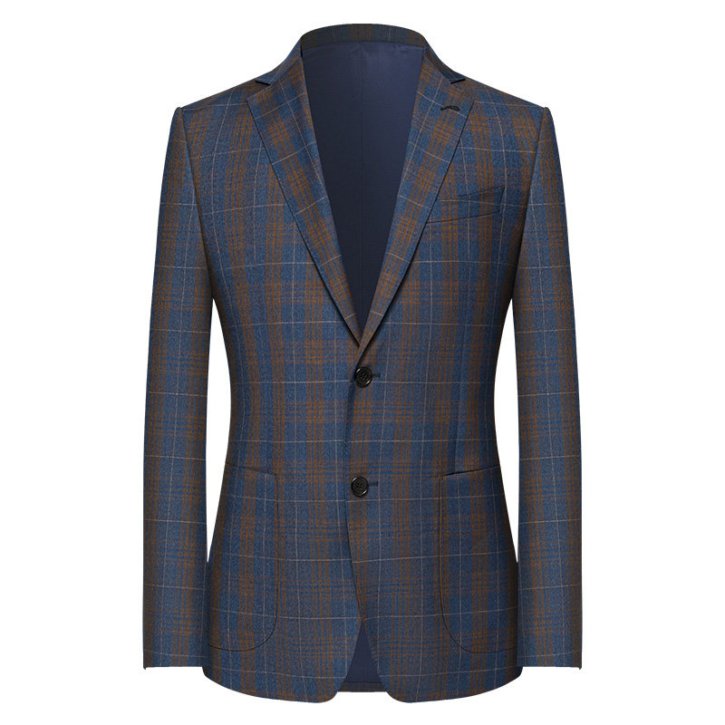本派羊毛格子休闲西服男新款苏格兰格纹男士单排扣商务西装外套男,男装,西服,淘宝优惠券,粉丝福利购,淘宝优惠卷