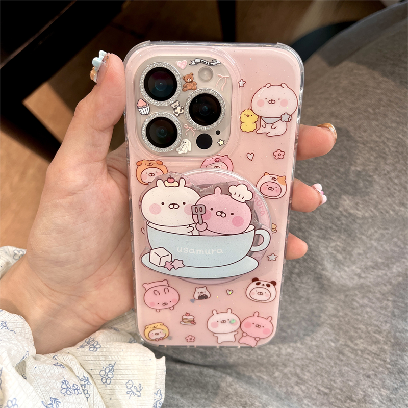 日韩ins奶萌可爱少女心手机壳
