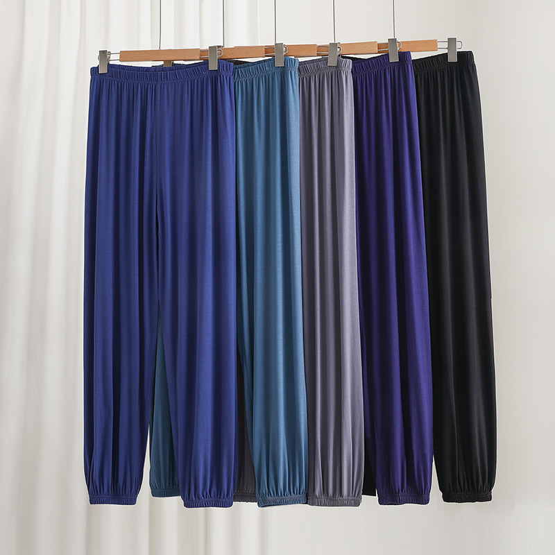 薄款寬松春夏長褲莫代爾防蚊褲