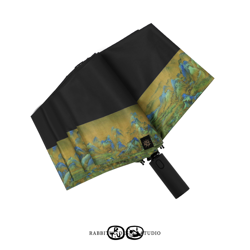 自动伞防晒伞东方文化礼物折叠伞