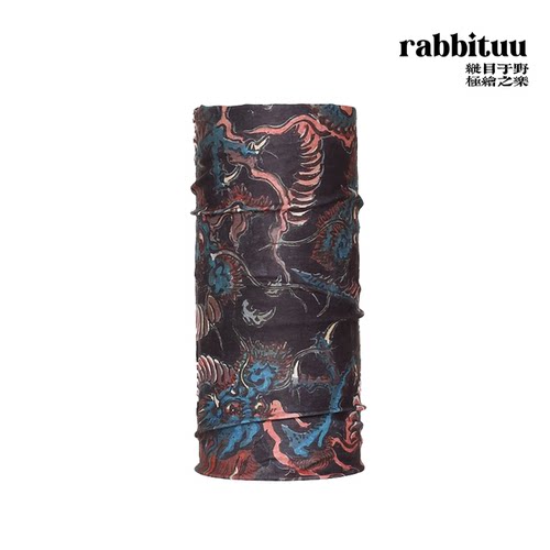 rabbituu【潜龙勿用】户外运动骑行徒步防风防晒面罩登山魔术头巾