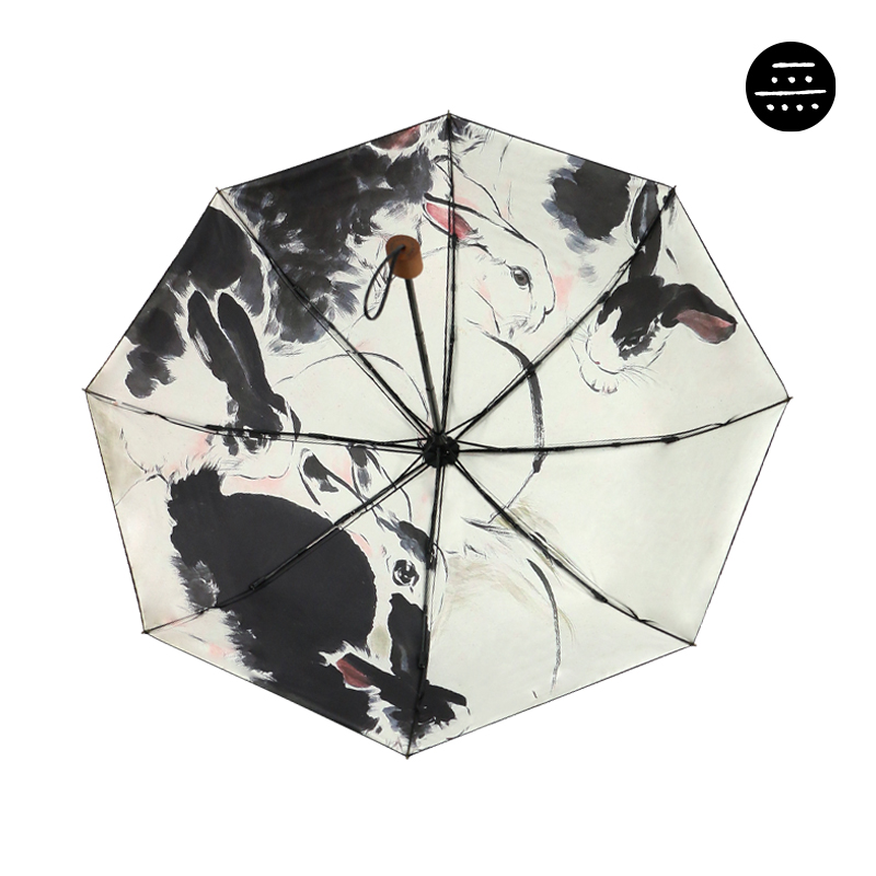 双层伞复古防晒伞东方文化礼物