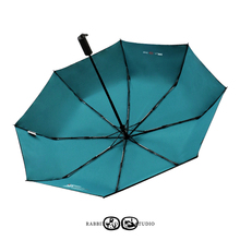 rabbituu自动折叠伞男士雨伞遮阳晴雨两用大号简约双层纯色全自动