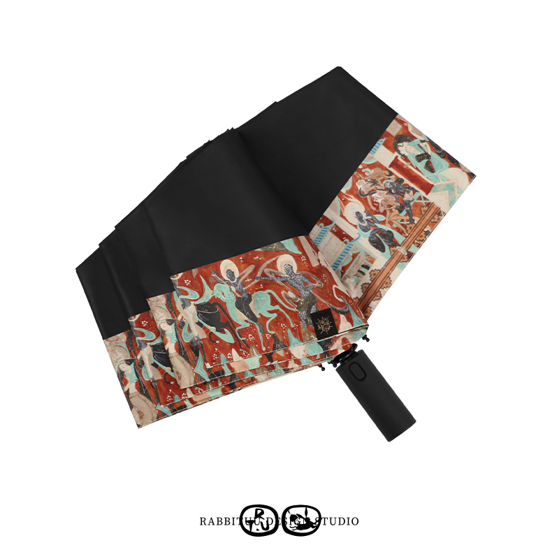 自动伞防晒伞东方文化礼物折叠伞