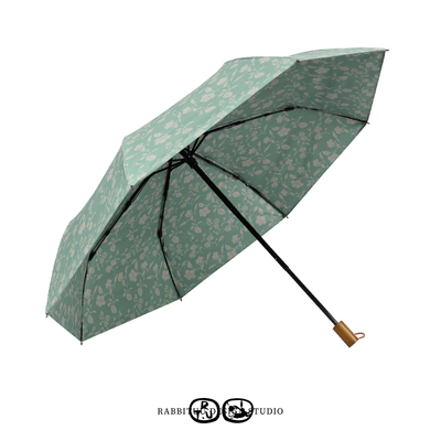 rabbituu【春茶】双层遮阳伞女防晒防紫外线雨伞礼物礼盒