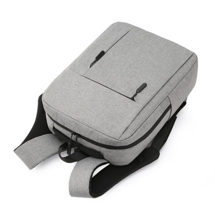 跨境货源LOGO可定制USB背包休闲商务男包笔记本双肩包一件代发