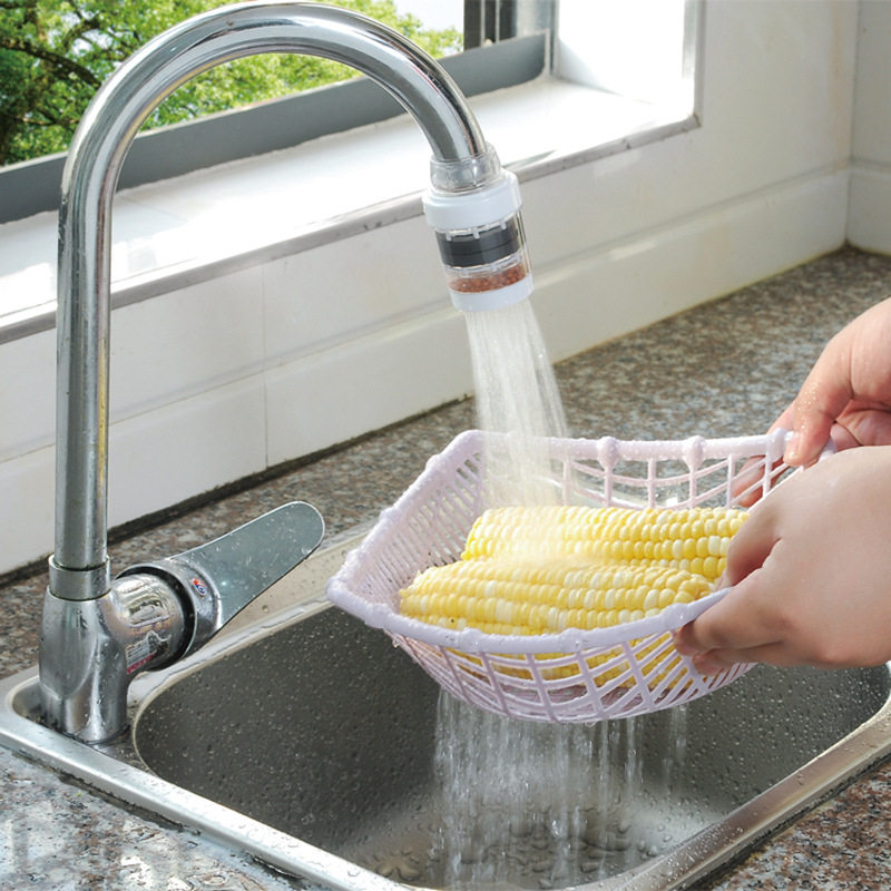 b麦饭石磁化滤水净化器厨房水龙头滤水器花洒家用