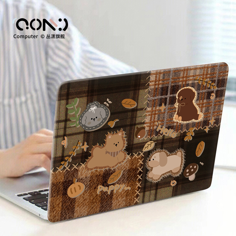 卡通小狗适用华为matebook14/13