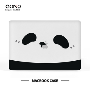 mac筆記本M2電腦pro套macpro14寸13透明macm2膜M1配件15軟16 熊貓適用蘋果macbookair保護殼2024款 叢瀟