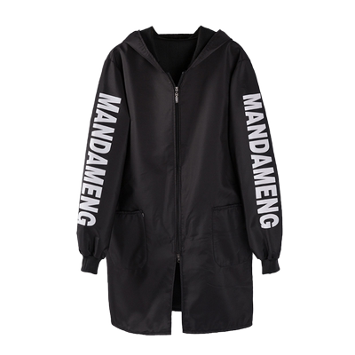 曼达萌防污加绒罩衣大人长袖围裙