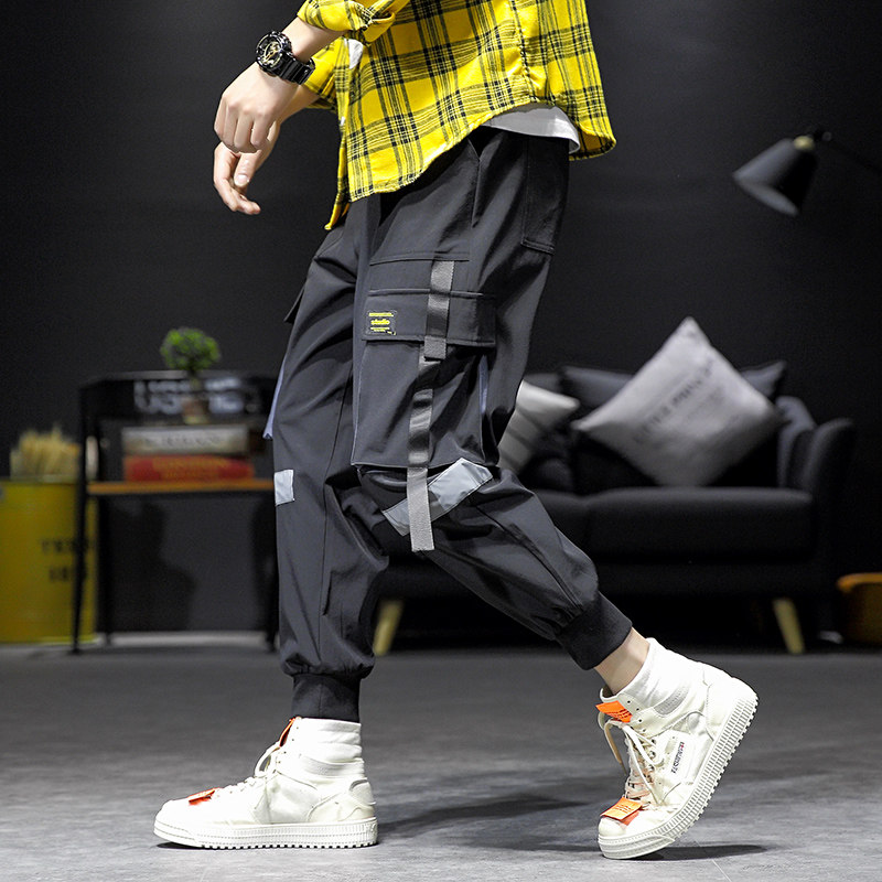 trousers Korean Edition Trend summer Thin section leisure time Sports pants Easy Large solar system Chaopai Overallsin the Men's clothing, Casual pants  category - from Buy2taobao.com to provide professional Taobao agent buy service