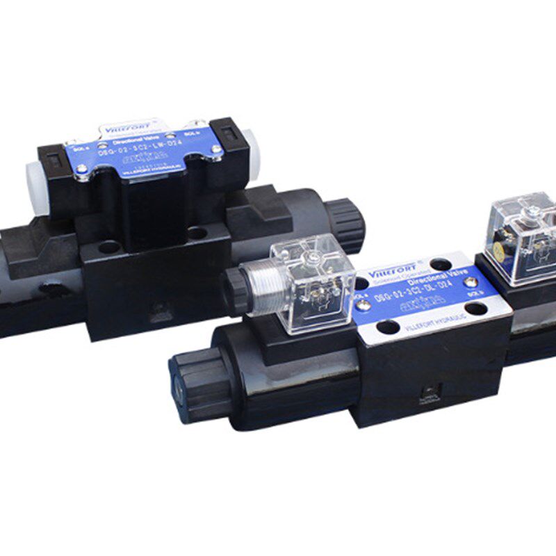 液压电磁双向换向阀单头阀DSG-03油研3C2 3C3 3C6AC220DC24