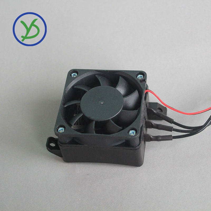 低压12V100W导电型带风扇PTC恒温加热器陶瓷发热工厂可定 制90*60