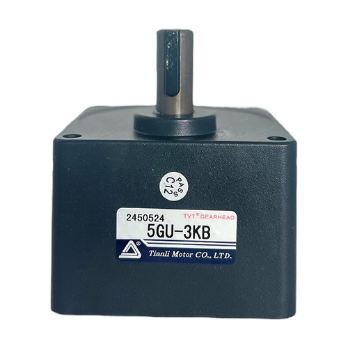 60W90W120W天力单相交流减速电机齿轮箱5GU(3KB-180KB)出力轴15mm