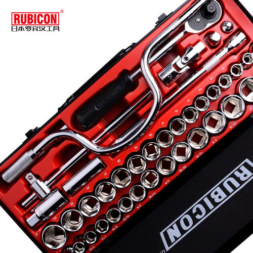 rubicon罗宾汉工具 42件1/2系列汽修套筒工具套装 rss-042