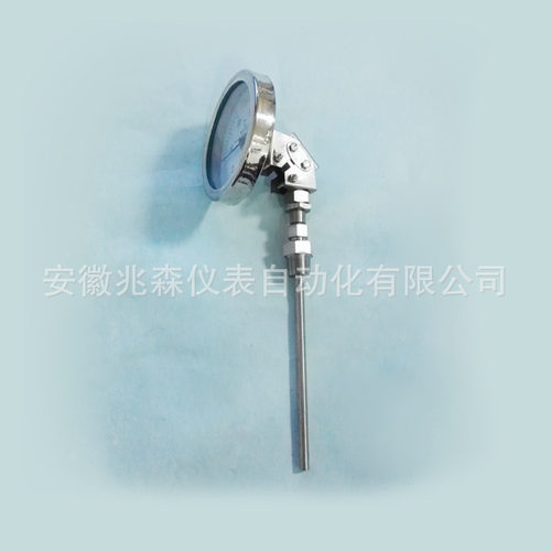 WSS-481 WSS-481F WSS-481W万向型双金属温度计 工业用温度计表