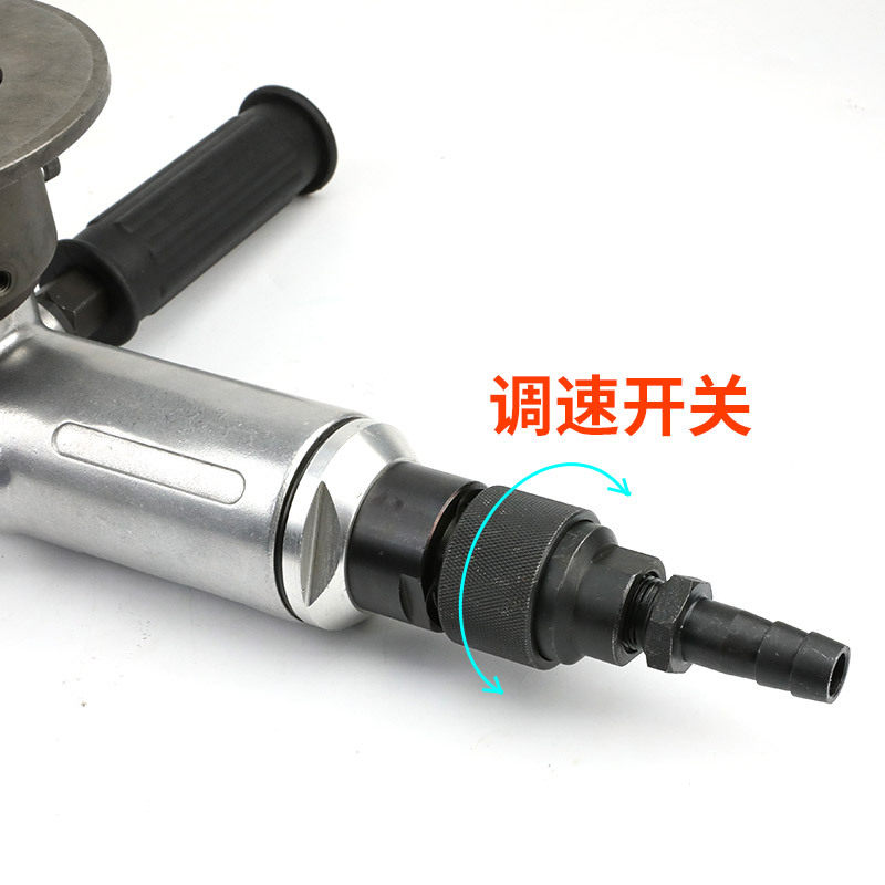 百马ABL-6手持式轻型气动倒角机R3倒角C面棱角造船厂金属板倒角
