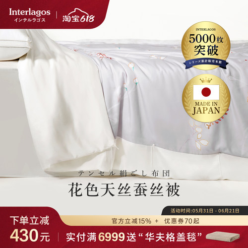 100%儿童蚕丝被Interlagos