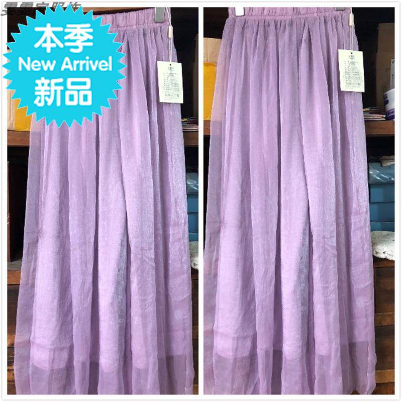 清仓夏季沙滩裤度e假宽松大码高腰裙裤金丝雪纺裤裙阔腿裤长裤|ruв категории Женская одежда, брюки, брюки - от Buy2taobao.com для оказания профессиональной услуги покупки агента Taobao