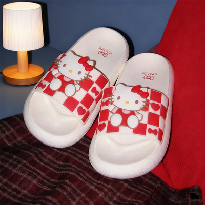 正版三丽鸥HelloKitty猫凉拖鞋女