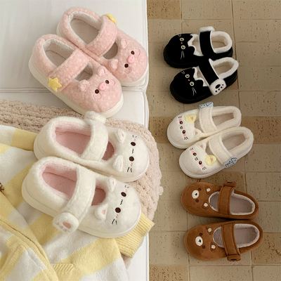 软萌可爱lolita玛丽珍鞋女冬外穿