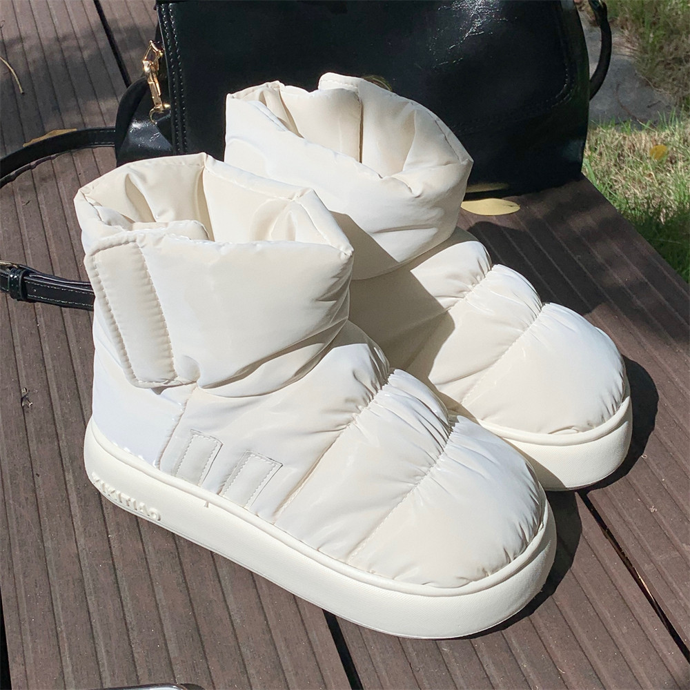 情侣防滑保暖户外运动风时尚雪地靴加绒加厚防水羽绒布棉靴男女冬,居家布艺,居家棉拖/棉鞋,淘宝优惠券,粉丝福利购,淘宝优惠卷