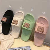 室内浴室洗澡防滑百搭可爱卡通ins潮家用洞洞鞋 居家凉拖鞋 女夏季