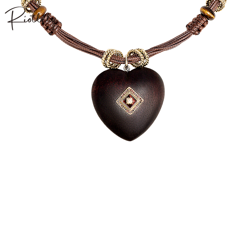 Riotlily/艾特里里游牧猎歌系列项链经典送女友礼物心形吊坠复古