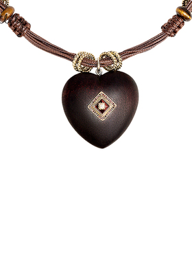 Riotlily/艾特里里游牧猎歌系列项链经典女款礼物心形吊坠复古