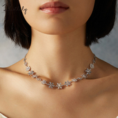 Riotlily 许靖韵&李若彤同款 艾特里里冰雪幻境系列项链经典