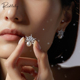 Riotlily艾特里里冬日序曲锆石雪花珍珠浪漫优雅耳钉圣诞女款