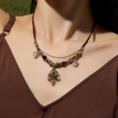 Riotlily 艾特里里丛林逸境系列项链气质轻奢女款 新年礼物