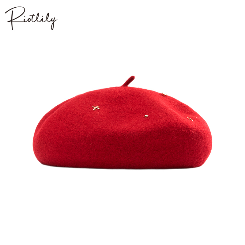 Riotlily/艾特里里第十一匹马系列帽子经典送女友礼物