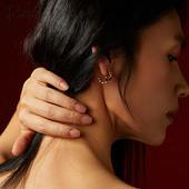 Riotlily 惊喜盒加赠 艾特里里金钱豹新年系列耳环优雅