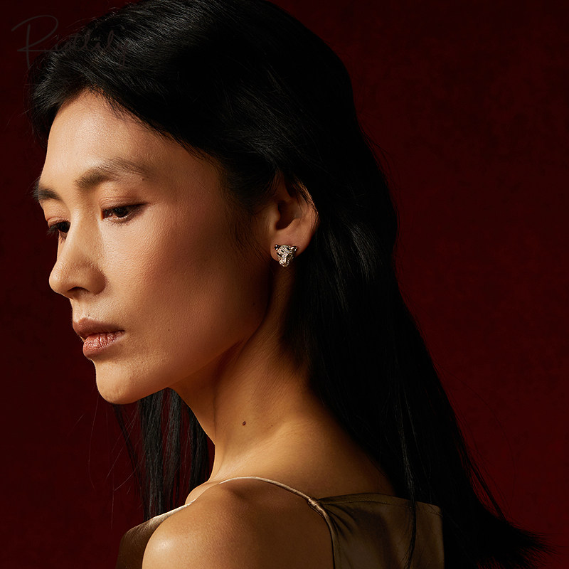 Riotlily/艾特里里金钱豹系列耳环耳钉经典夸张新款春夏礼物
