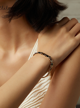 Riotlily/艾特里里金色蜜语系列手链时尚送女友圣诞礼物