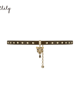 Riotlily/艾特里里金钱豹新年系列项链女款礼物朋克风商场同款