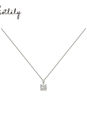 Riotlily/艾特里里璀璨星夜系列项链简约锆石圣诞送女友毛衣链