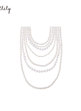 【万妮达同款】Riotlily/艾特里里项链女款礼物复古风珍珠项链