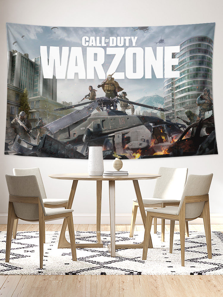 COD CALL OF DUTY MODERN WARFARE BLACK OPS 주변 장식 그림 배경 천 벽 천 포스터 태피스트리 교수형 천