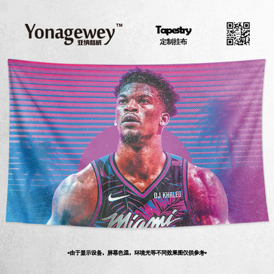 butler吉米巴特勒篮球海报盖布